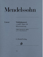Mendelssohn: Violin Concerto In E Minor Op.64 (noty na housle, klavír)