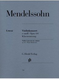 Mendelssohn: Violin Concerto In E Minor Op.64 (noty na housle, klavír)