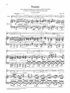 Max Reger: Clarinet Sonata, Op. 107 (noty na housle, klavír)