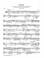 Max Reger: Clarinet Sonata, Op. 107 (noty na housle, klavír)