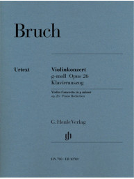 Max Bruch: Concert g-moll Opus 26 (noty na housle, klavír)
