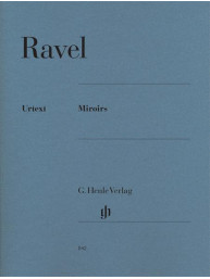 Maurice Ravel: Miroirs (noty na klavír)