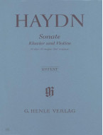 Joseph Haydn: Sonata For Piano And Violin In G (noty na housle, klavír)