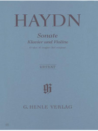 Joseph Haydn: Sonata For Piano And Violin In G (noty na housle, klavír)