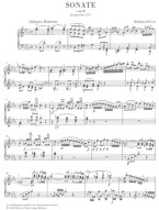 Joseph Haydn: Piano Sonata In C Minor Hob. XVI (noty na klavír)