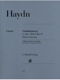 Joseph Haydn: Concerto for Violin and Orchestra in G Major Hob. VIIa:4 (noty na housle, klavír)