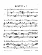 Joseph Haydn: Concerto for Violin and Orchestra in C Major Hob. VIIa:1 (noty na housle, klavír)