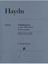 Joseph Haydn: Concerto for Violin and Orchestra in A Major Hob. VIIa:3 (noty na housle, klavír)