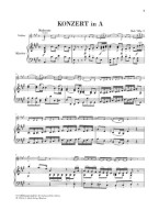 Joseph Haydn: Concerto for Violin and Orchestra in A Major Hob. VIIa:3 (noty na housle, klavír)