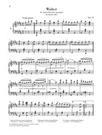 Johannes Brahms: Waltzes Op.39 - Simplified (noty na klavír)