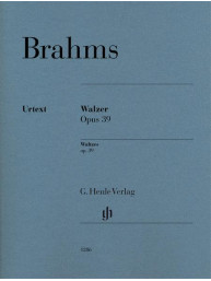 Johannes Brahms: Waltzes Op. 39 (noty na klavír)