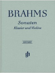 Johannes Brahms: Sonatas for Piano and Violin (Hardcover) (noty na housle, klavír)