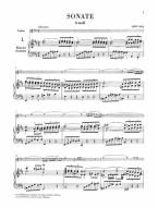 J.S. Bach: Sonatas for Violin and Piano / Harpsichord Nos. 1-3 BWV 1014-1016 (noty na housle, klavír)
