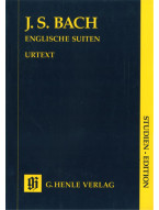 J.S. Bach: English Suites BWV 806-811 - Study Score (noty na klavír)