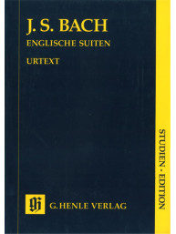 J.S. Bach: English Suites BWV 806-811 - Study Score (noty na klavír)