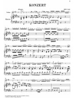 J.S. Bach: Concerto For Violin And Orchestra In E BWV 1042 (noty na housle, klavír)