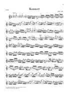 J.S. Bach: Concerto for Violin and Orchestra in A minor BWV 1041 (noty na housle, klavír)