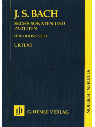 J.S. Bach: 6 Sonaten Und Partiten BWV 1001-1006 - Study Score (noty na housle)