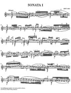J.S. Bach: 6 Sonatas and Partitas for Violin solo BWV 1001-1006 (noty na housle)