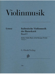Italian Violin Music of the Baroque Era 1 (noty na housle, klavír)