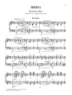 Isaac Albéniz: Iberia 2 (noty na klavír)