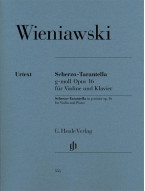 Henryk Wieniawski: Scherzo-Tarantella g-moll op. 16 (noty na housle, klavír)