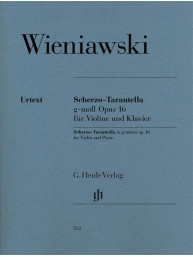 Henryk Wieniawski: Scherzo-Tarantella g-moll op. 16 (noty na housle, klavír)