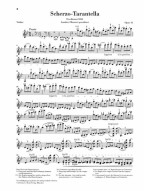 Henryk Wieniawski: Scherzo-Tarantella g-moll op. 16 (noty na housle, klavír)