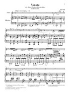 Gabriel Fauré: Violin Sonata No.2 E Minor Op.108 (noty na housle, klavír)