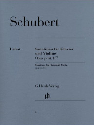 Franz Schubert: Sonatinas Op.137 (noty na housle, klavír)