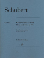 Franz Schubert: Piano Sonata in A minor Op. post. 143 D 784 (noty na klavír)