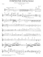Edouard Lalo: Symphonie Espagnol d-moll Opus 21 (noty na housle, klavír)