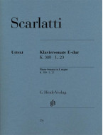 Domenico Scarlatti: Piano Sonata In E K.380 L.23 (noty na klavír)