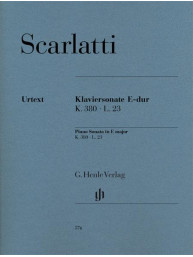 Domenico Scarlatti: Piano Sonata In E K.380 L.23 (noty na klavír)