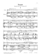 Claude Debussy: Sonata For Violin And Piano (noty na housle, klavír)