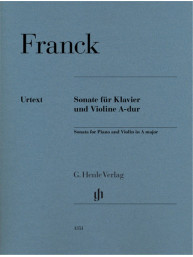 César Franck: Sonata In A (noty na housle, klavír)