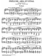 César Franck: Prélude, Aria et Final (noty na klavír)