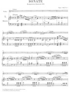 Carl Maria von Weber: 6 Sonatas For Piano And Violin op. 10 (noty na housle, klavír)