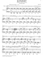 Camille Saint-Saëns. Violin Concerto No.3 In B Minor Op.61 (noty na housle, klavír)