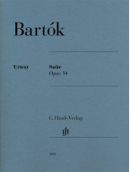 Béla Bartók: Suite op. 14 (noty na klavír)