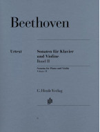 Beethoven: Violin Sonatas 2 (noty na housle, klavír)