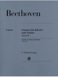 Beethoven: Violin Sonatas 2 (noty na housle, klavír)