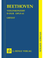 Beethoven: Violin Concerto In D major Op. 61 - Study Score (noty, studijní partitura)