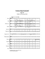 Beethoven: Violin Concerto In D major Op. 61 - Study Score (noty, studijní partitura)