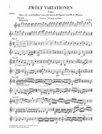 Beethoven: Variations, Rondo, Dances for Piano and Violin (noty na housle, klavír)