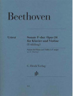 Beethoven: Spring Sonata In F major Op.24 (noty na housle, klavír)