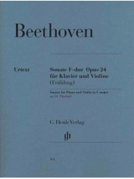 Beethoven: Spring Sonata In F major Op.24 (noty na housle, klavír)