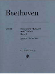 Beethoven: Sonatas For Violin And Piano Volume 1 (noty na housle, klavír)