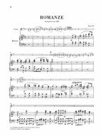 Beethoven: Romances for Violin and Orchestra Op. 40 & 50 in G and F Major (noty na housle, klavír)