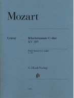 W.A. Mozart: Piano Sonata In C K.309 (noty na klavír)